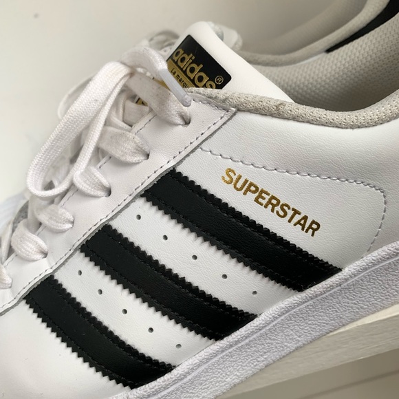 ❤️VINTAGE Adidas Superstar Shoes Size 9❤️ - Picture 3 of 13